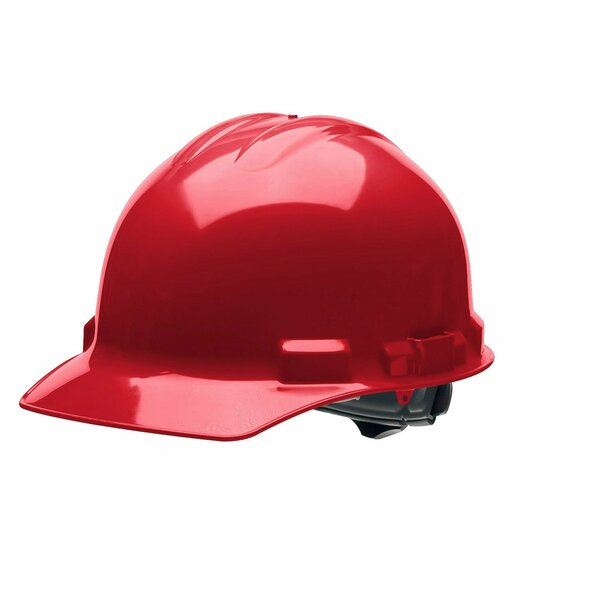 Cordova Ratchet, 6-Point, Duo Safety, Hard Hat, Cap, Red H26R4